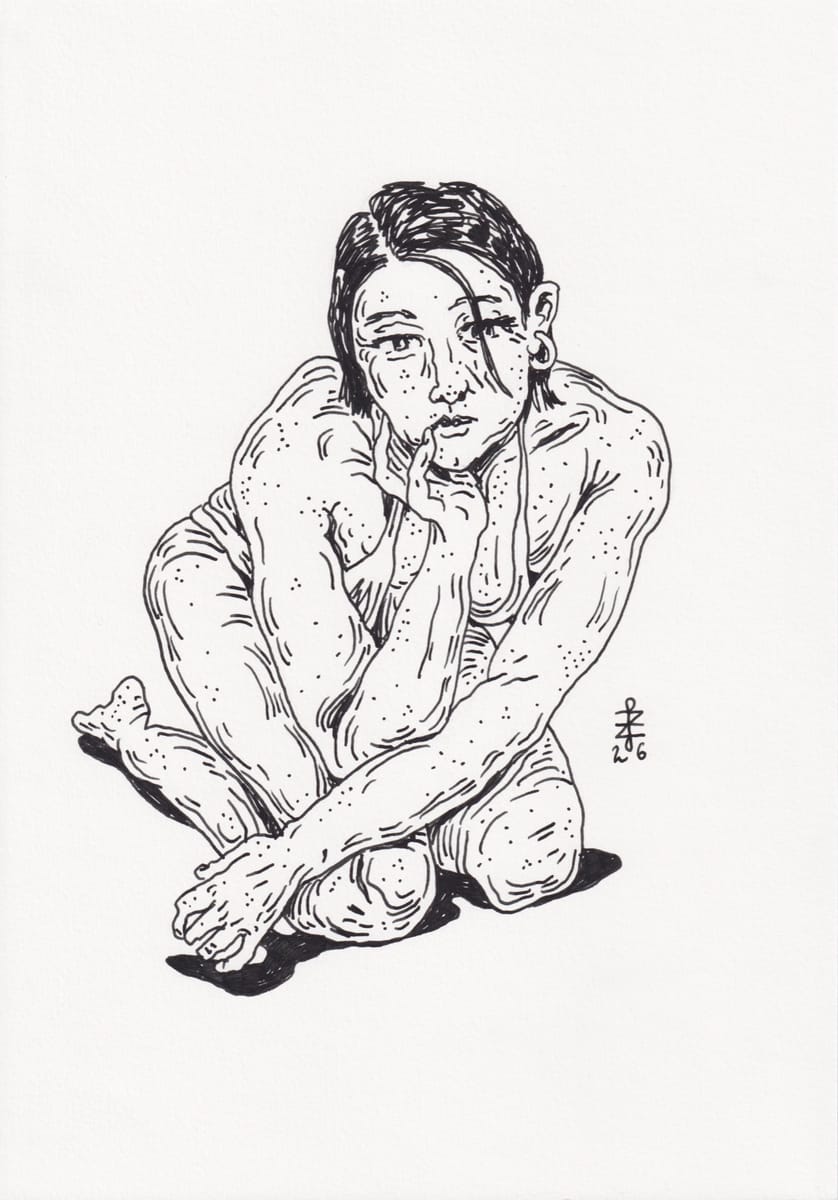 portrait-of-izzy-kneeling-the-pose-archives-2026